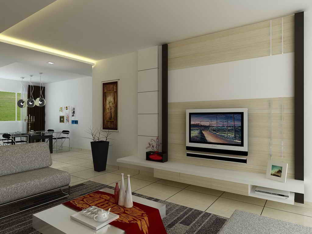 living room design photo