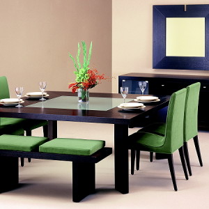 Contemporary furniture dining table