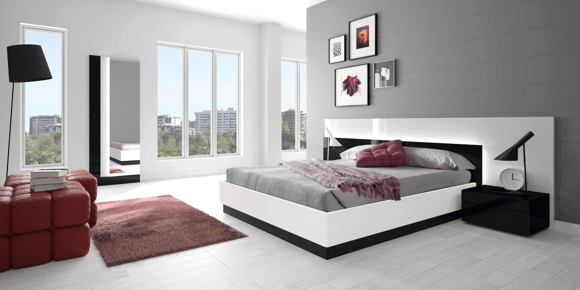 inexpensive contemporary furniture bedroom