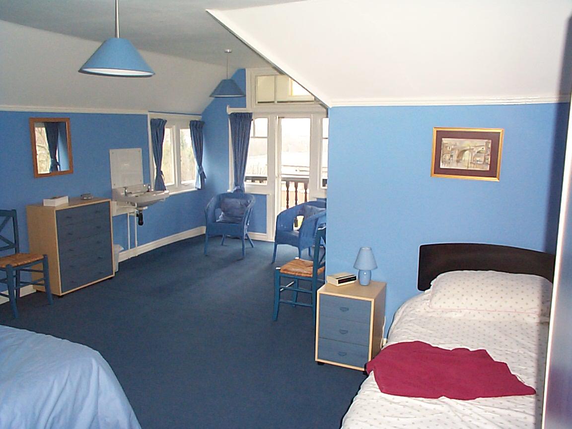 the blue rooms